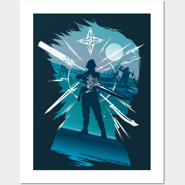 Protagonist Noct Wall Art by HyperTwenty